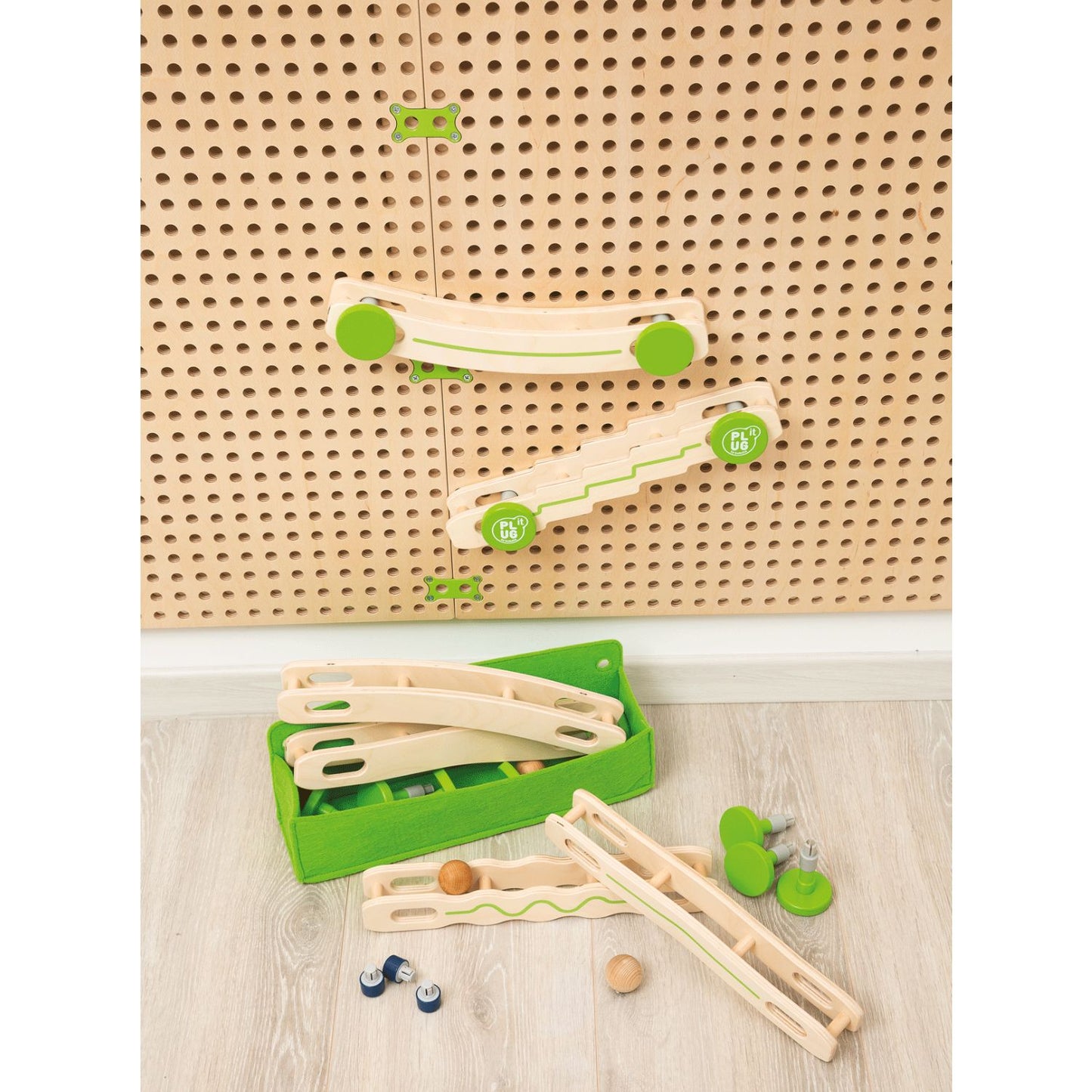 Marble Run Set | PLUG-it - Educational Play System For Kids