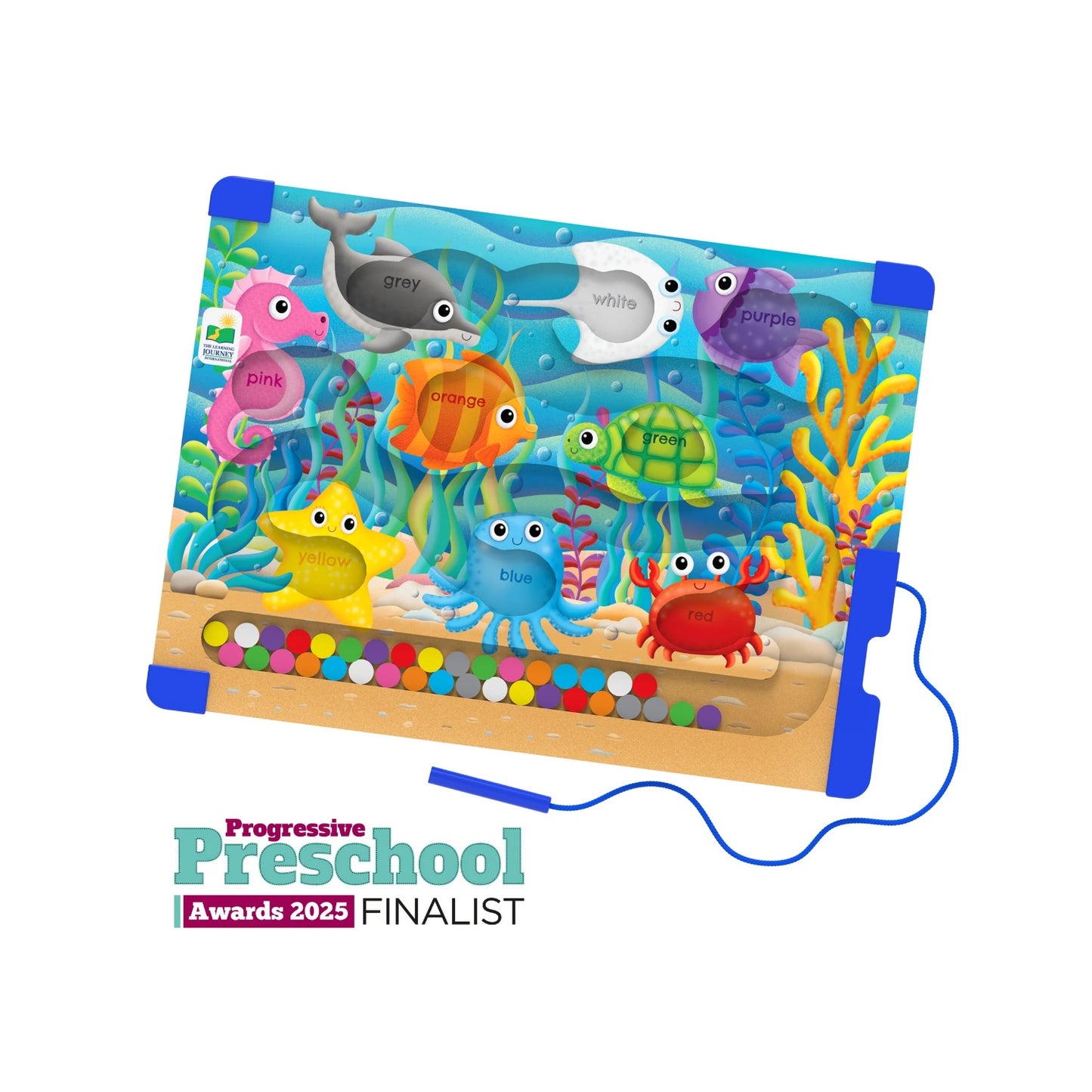 Colours Sea - Sort & Learn Magnetic Puzzles | Dexterity Game For Kids