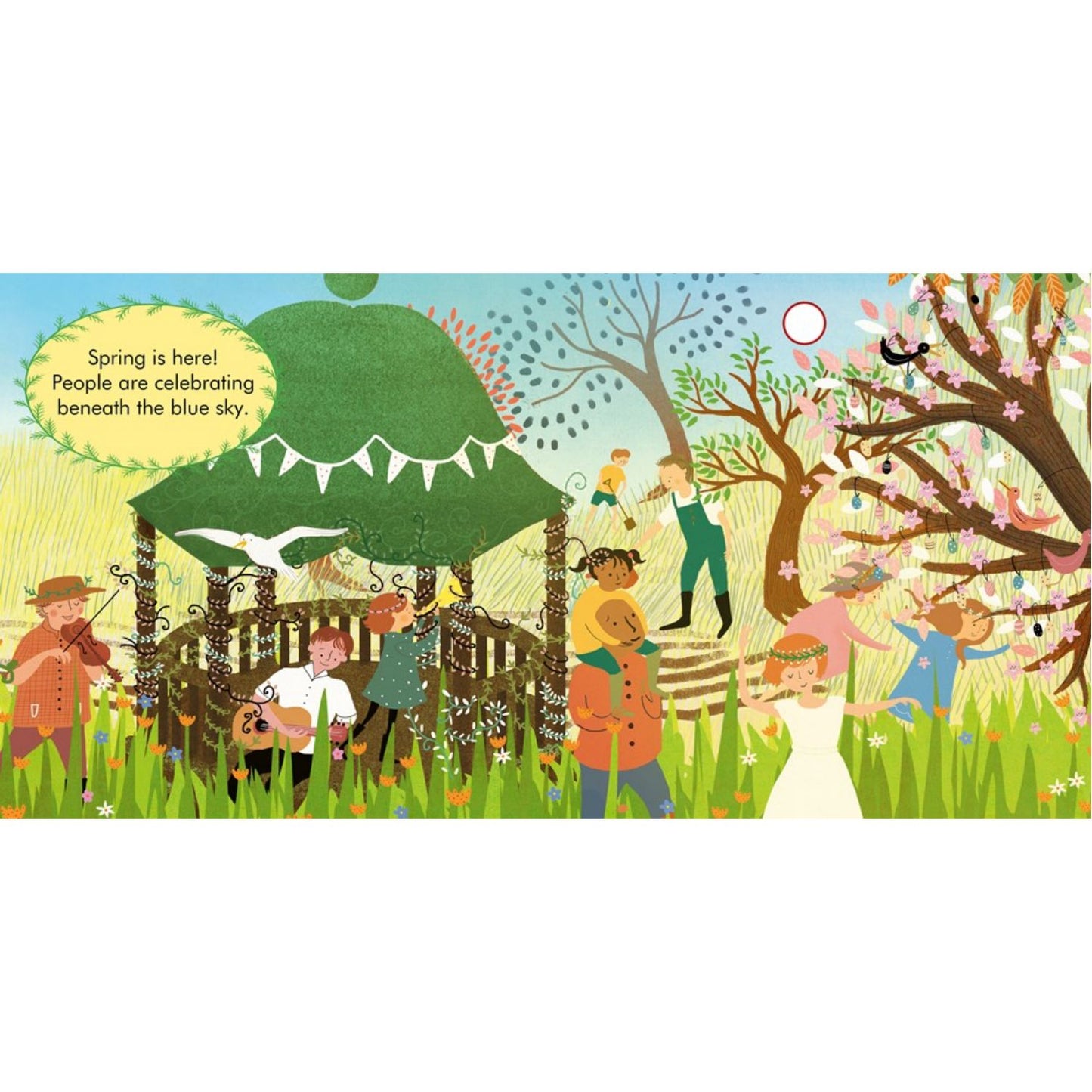 My First Story Orchestra: The Four Seasons in One Day | Press the buttons to hear Vivaldi's music | Children's Book on Music