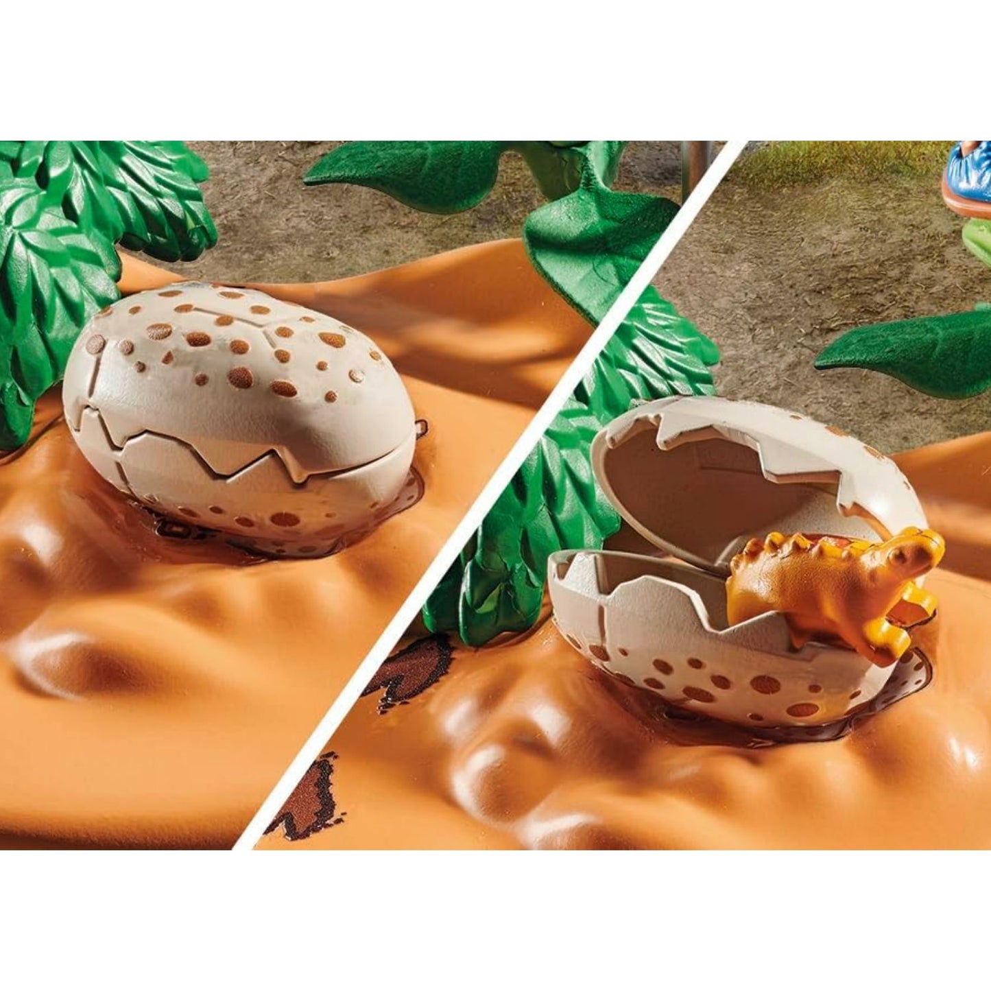 Stegosaurus Nest with Egg Thief | Dinos | Eco-Plastic | 4 - 11 Years