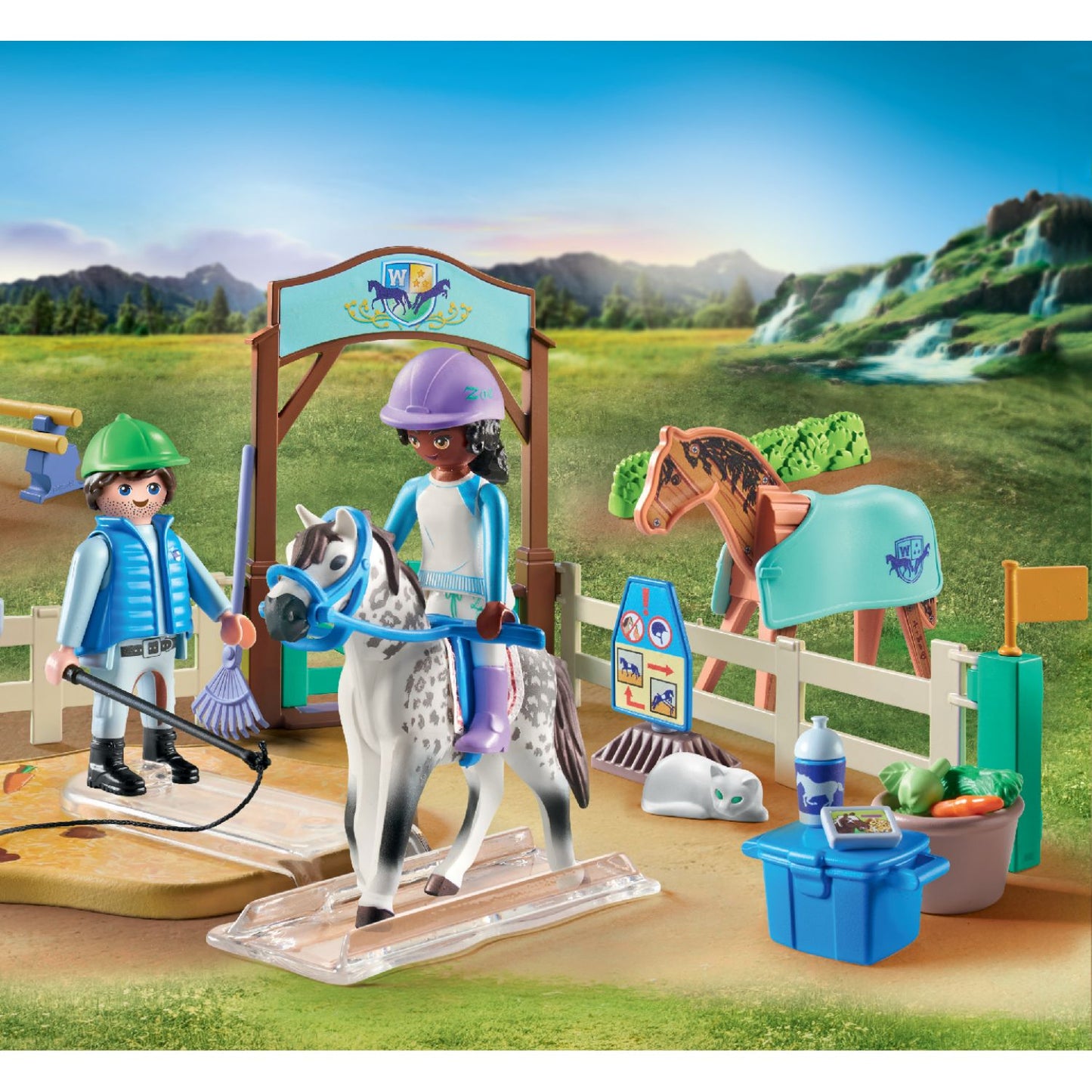 Modern Riding School | Horses of Waterfall | Eco-Plastic | 5 - 12 Years