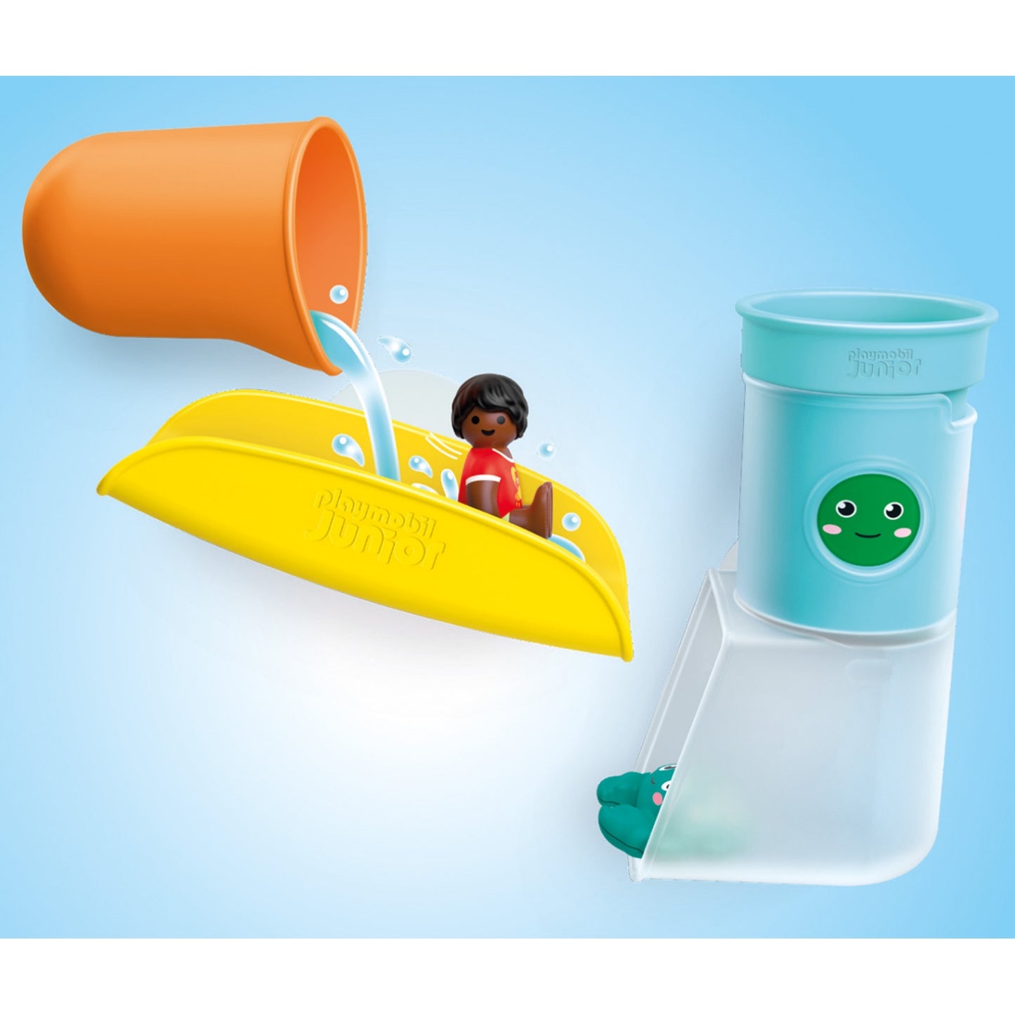Pour and Play Water Tank with Slide | Junior Aqua | Bath Toys | 1 - 4 Years