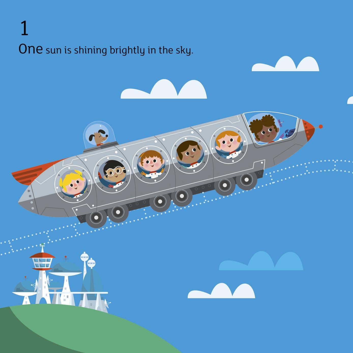 All Aboard the Numbers Train | Paperback | Early Learning for Children