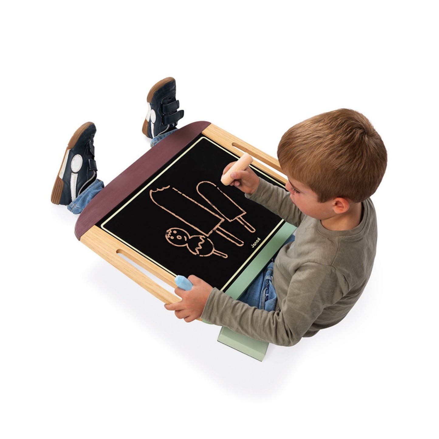 White And Blackboard Table | Educational Toy For Kids