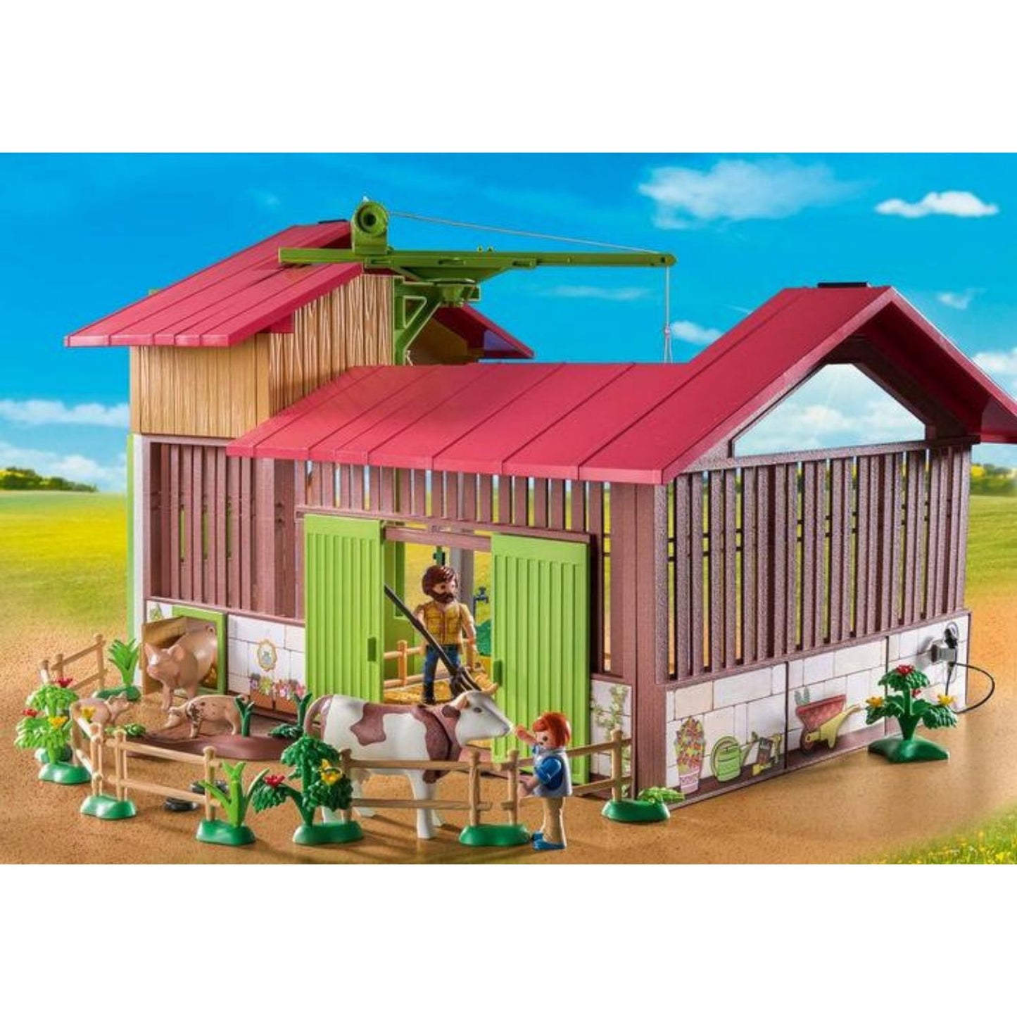 Large Farm | Country | Eco-Plastic | Open-Ended Play For Kids