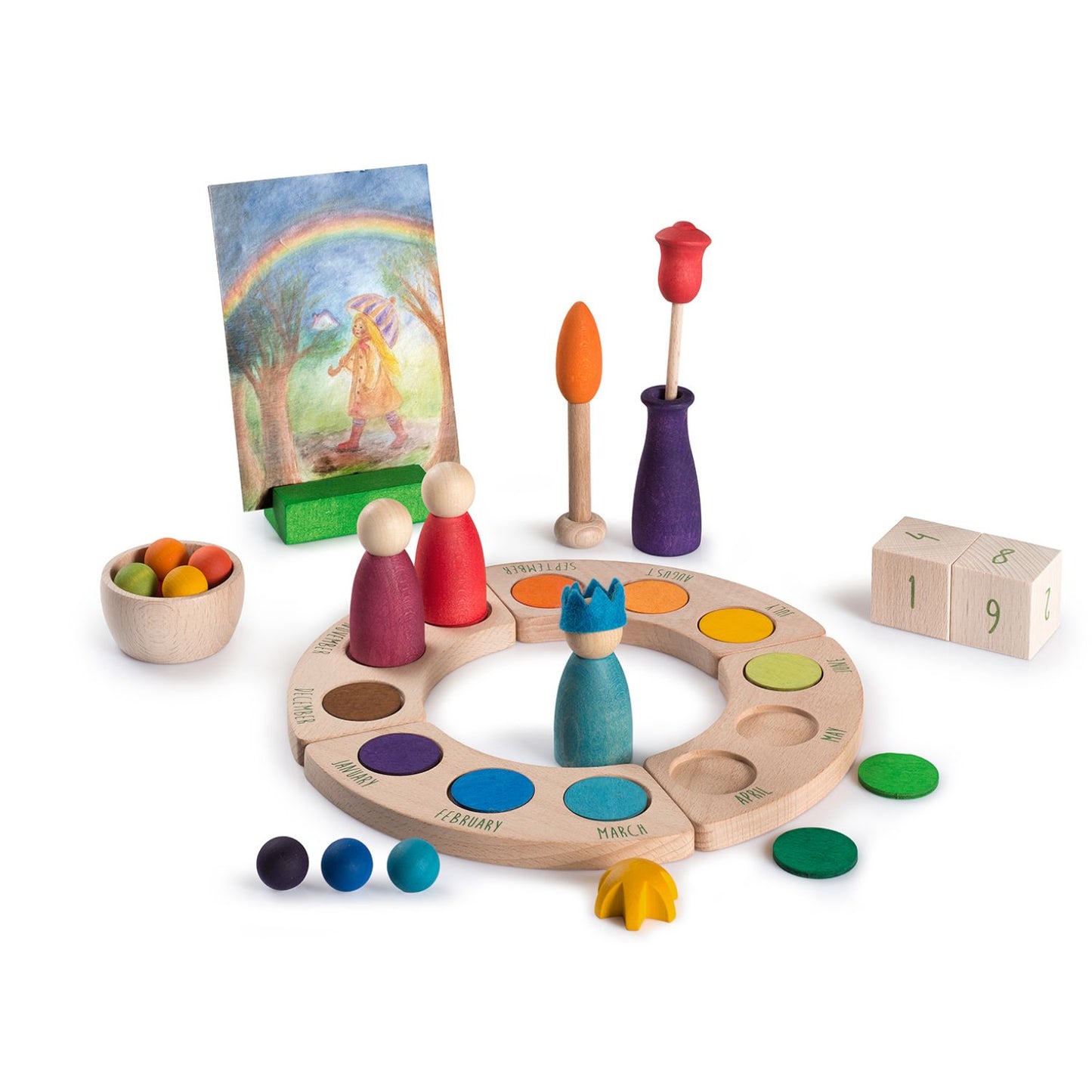 Your Day | Celebration Set | Wooden Toys for Kids | Open-Ended Play