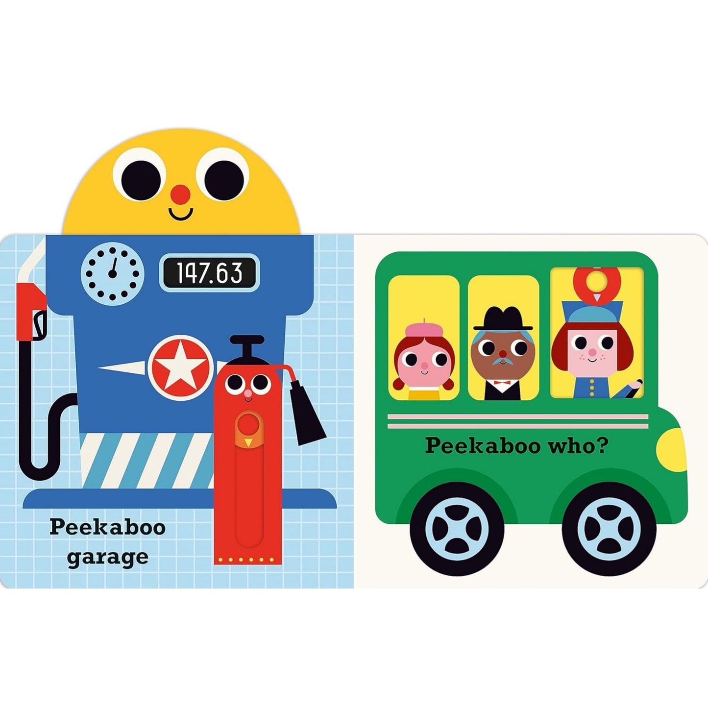 Peekaboo Car | Interactive Board Book for Babies & Toddlers