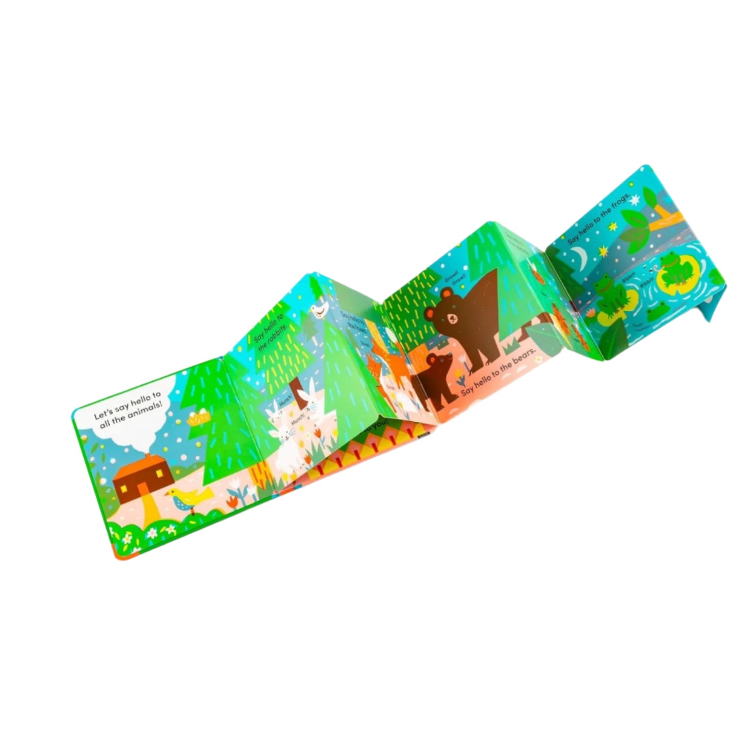 Tummy Time: Forest | Interactive Board Book for Babies & Toddlers