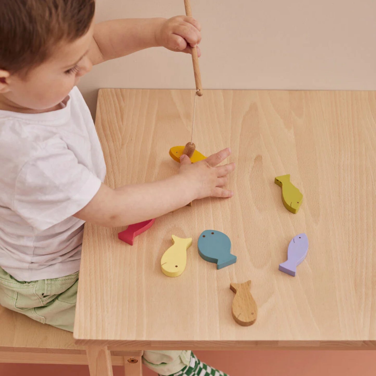 Fishing Game | Wooden Dexterity Game