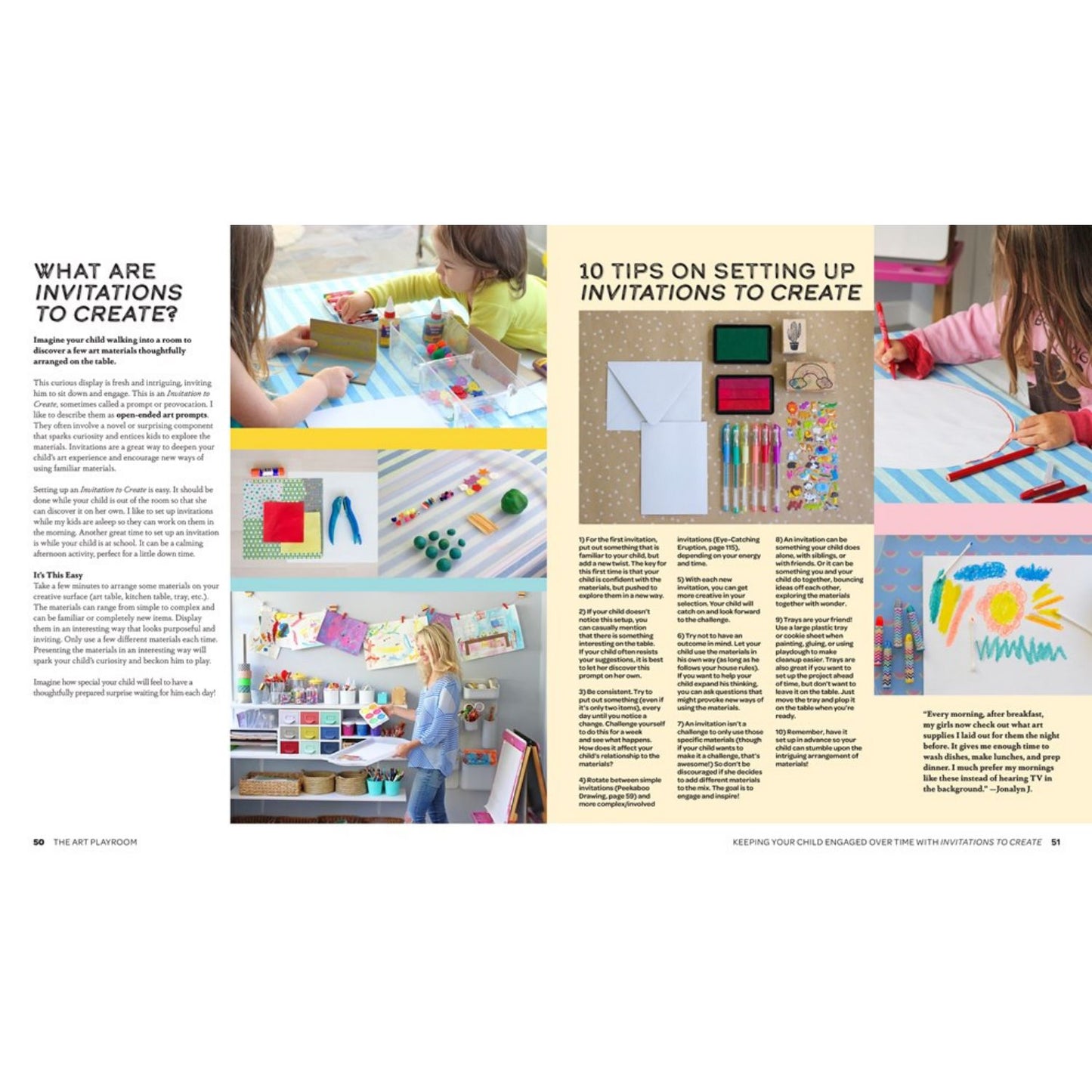 The Art Playroom: Make a Home Art Space for Kids; Spark Exploration, Independence, and Joyful Learning with Invitations to Create | Paperback