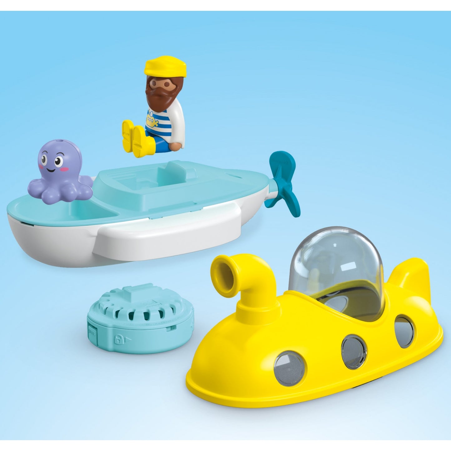 Colourful Submarine | Junior Aqua & Tinti | Bath Toys | 1 - 4 Years
