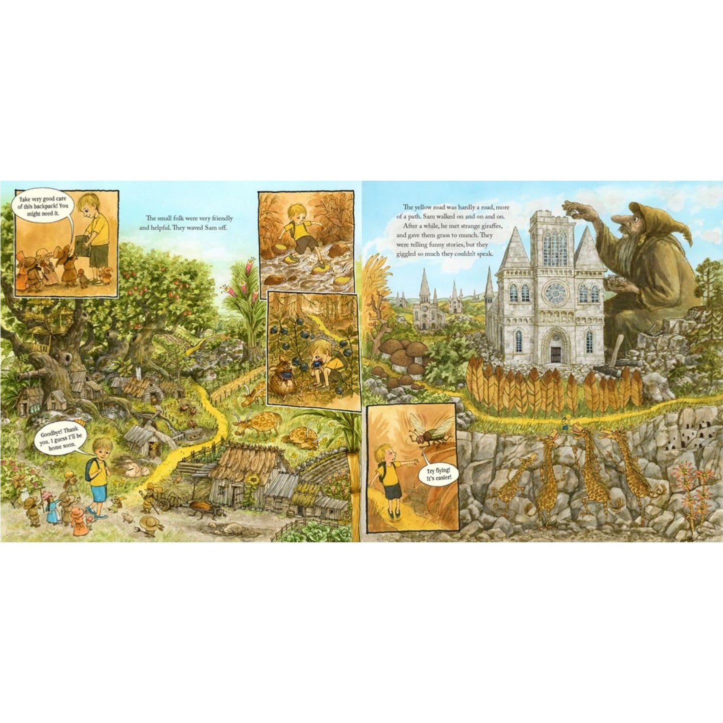 The Yellow Road | Sven Nordqvist | Hardcover | Children's Story Book