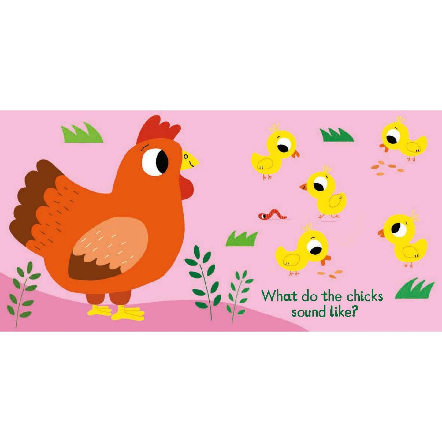 Listen to the Baby Animals | Interactive Board Book for Children