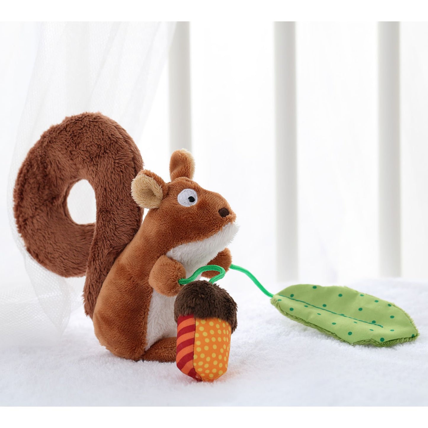 Squirrel | Pram Toy | Baby Activity Toy