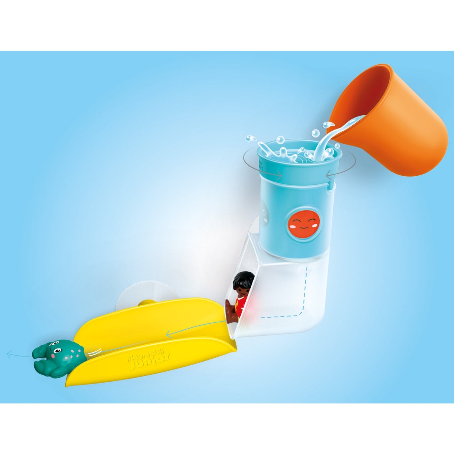 Pour and Play Water Tank with Slide | Junior Aqua | Bath Toys | 1 - 4 Years