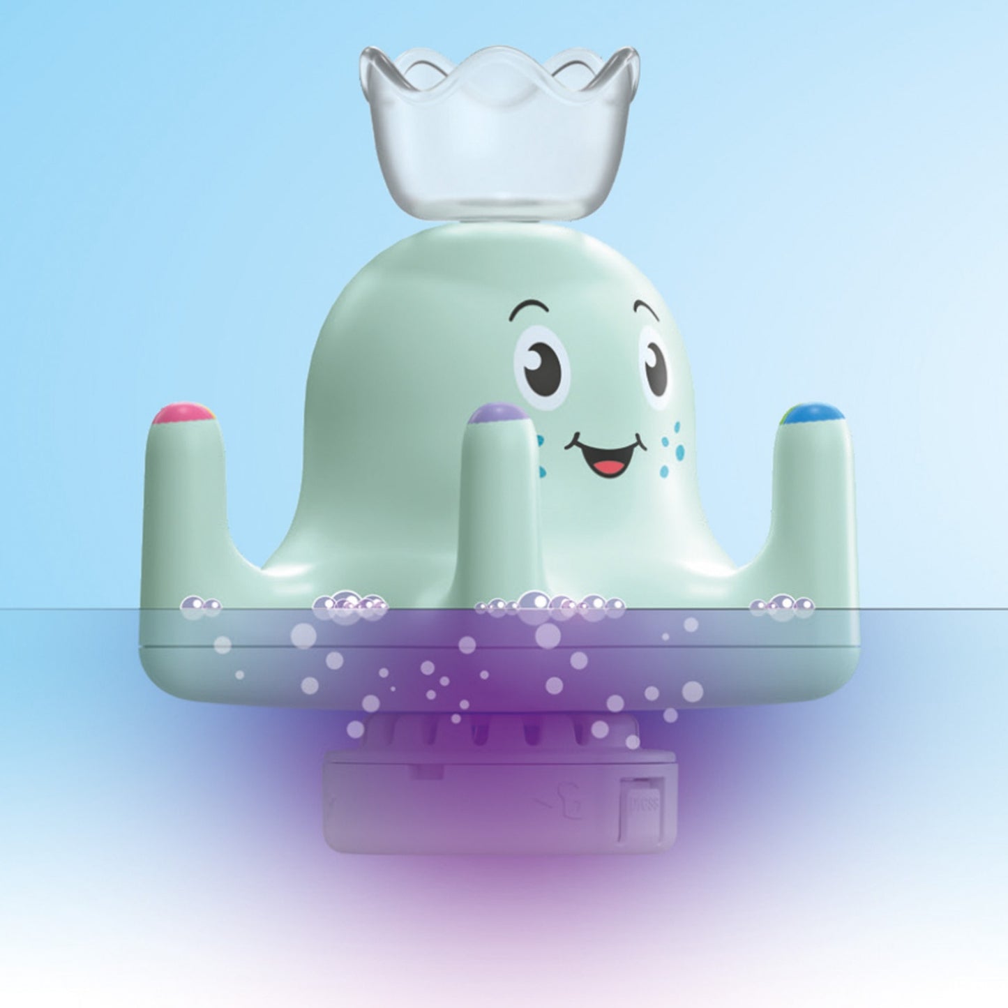 Colourful Kraken | Junior Aqua & Tinti | Bath Toys | 1 - 4 Years