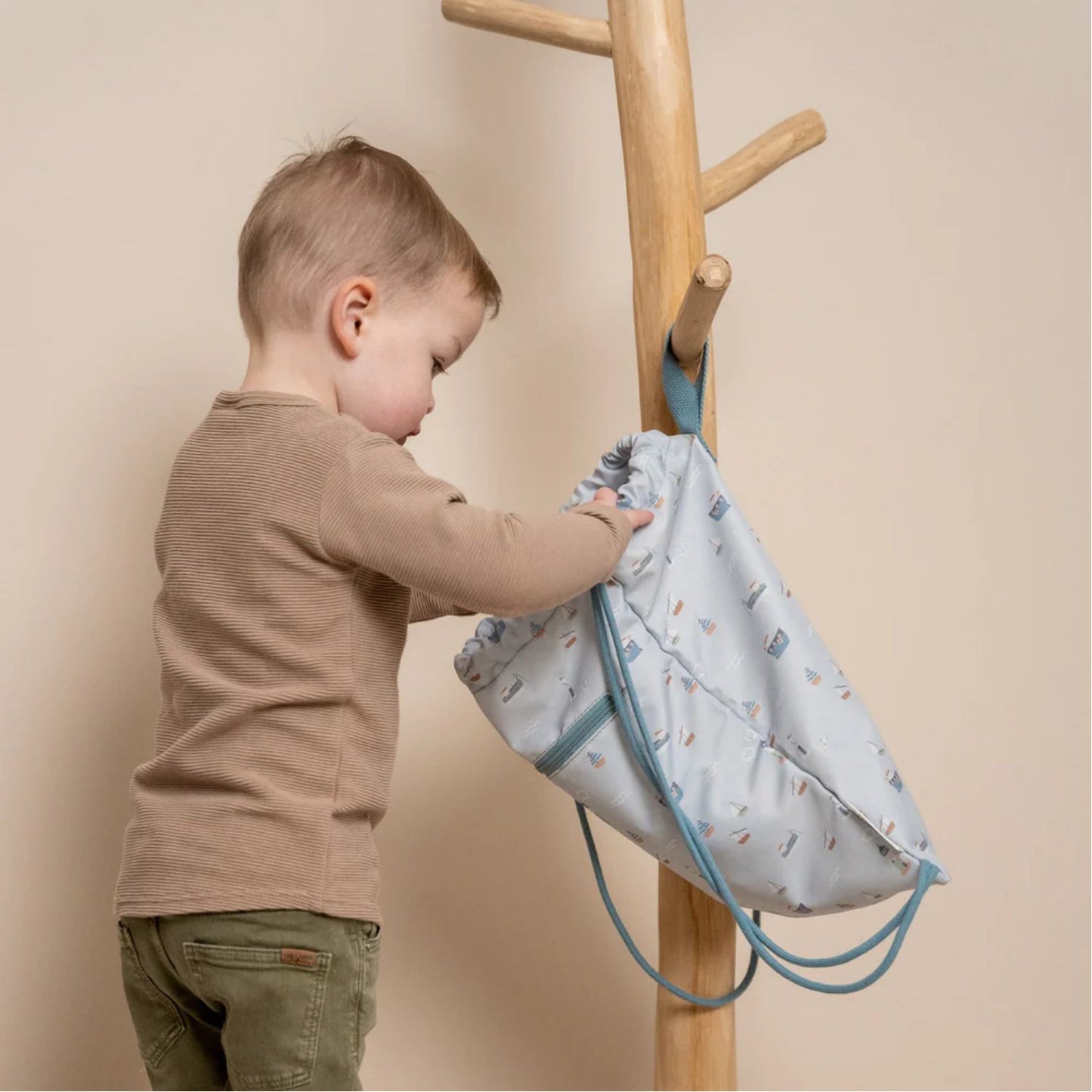 Sailors Bay | Children’s String Bag for Creche, Nursery & School