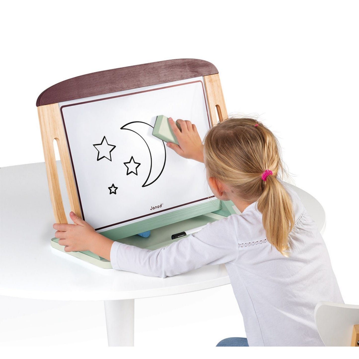 White And Blackboard Table | Educational Toy For Kids