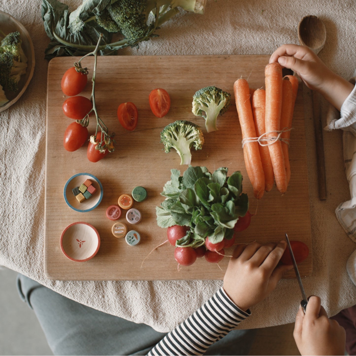 Grapat Advent Calendar 2025 | 24 Wooden Pieces | Natural Wooden Toys for Kids