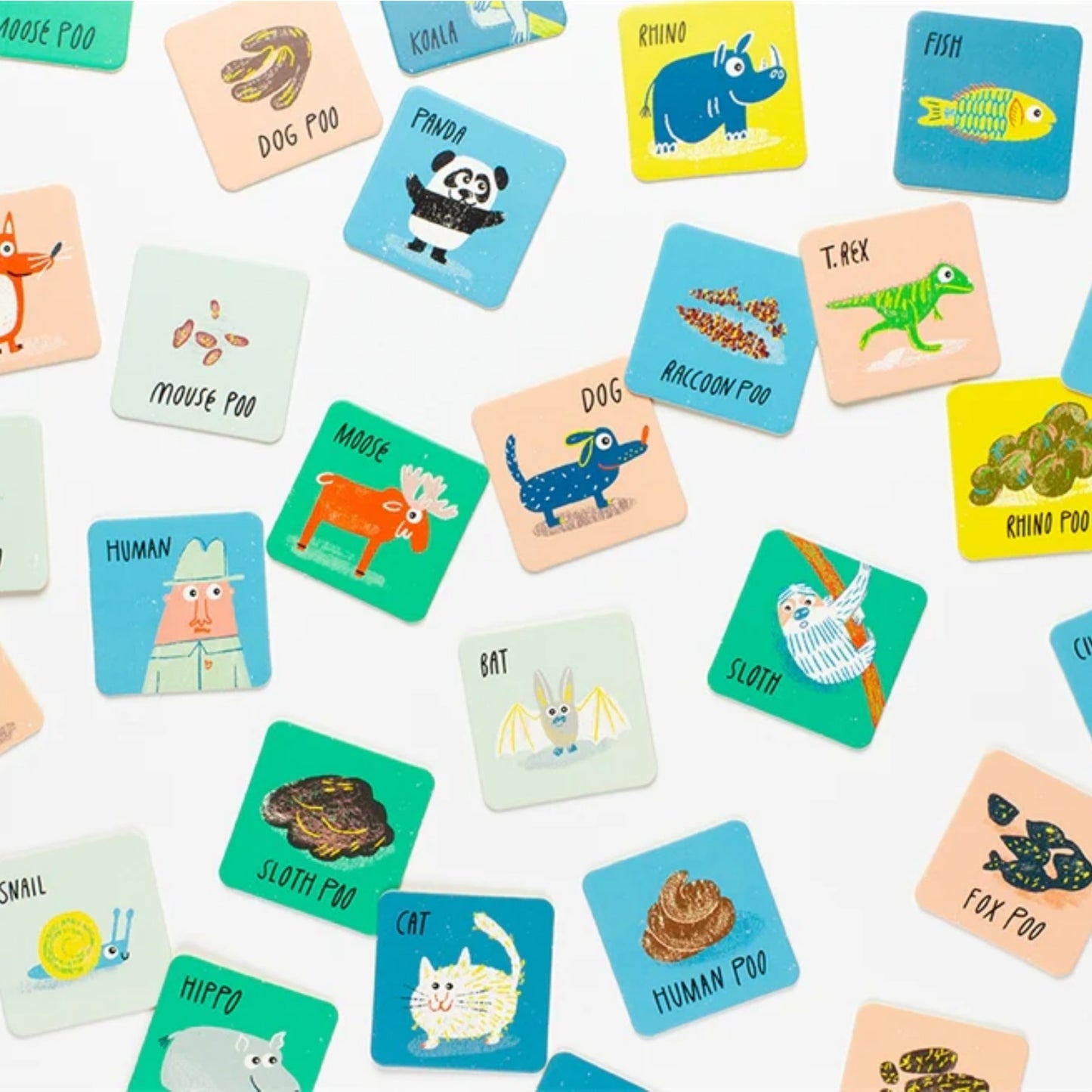 Who Did This Poo? - A Matching & Memory Game | Children's Card & Board Games