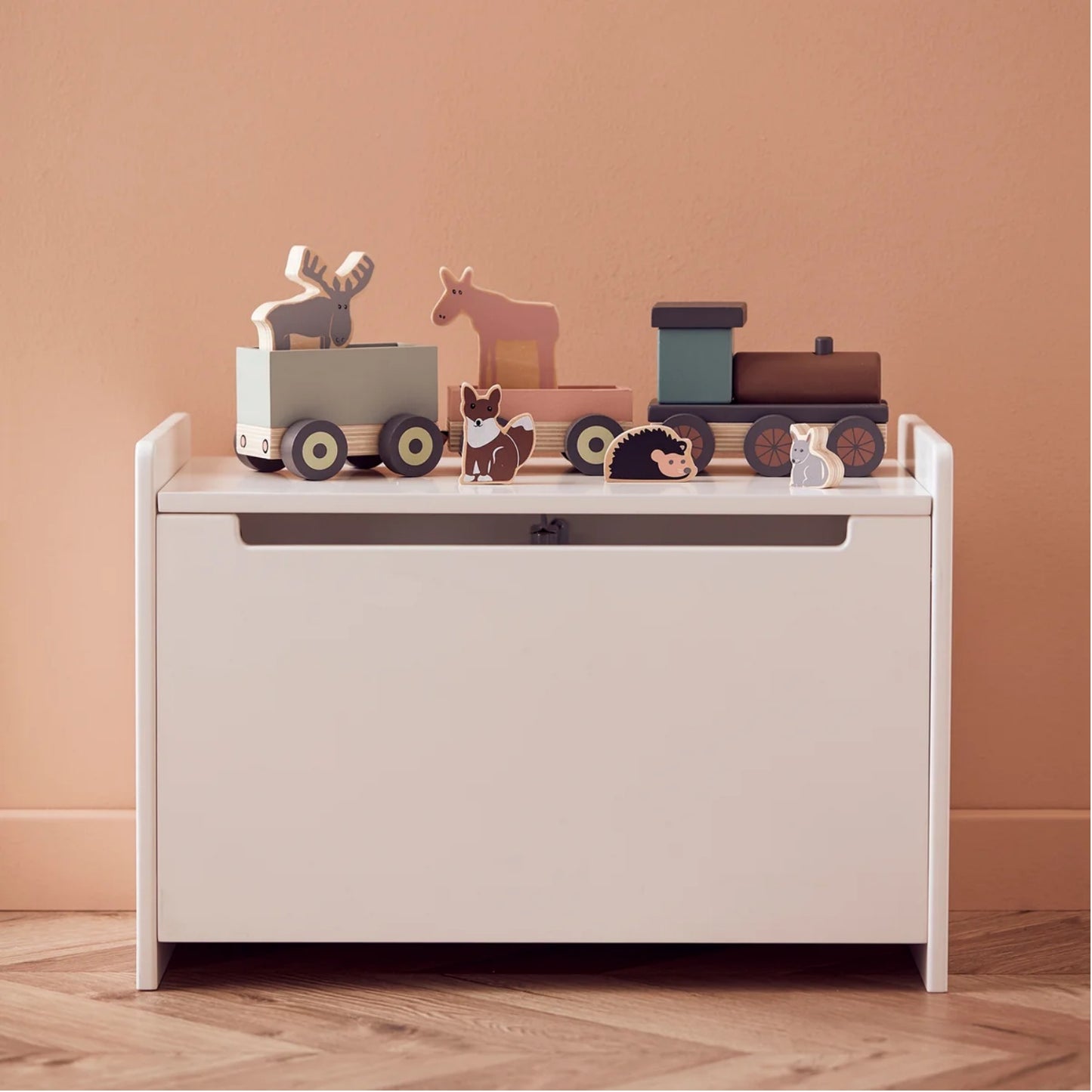 Animal Wood Train | Wooden Toddler Activity Toy