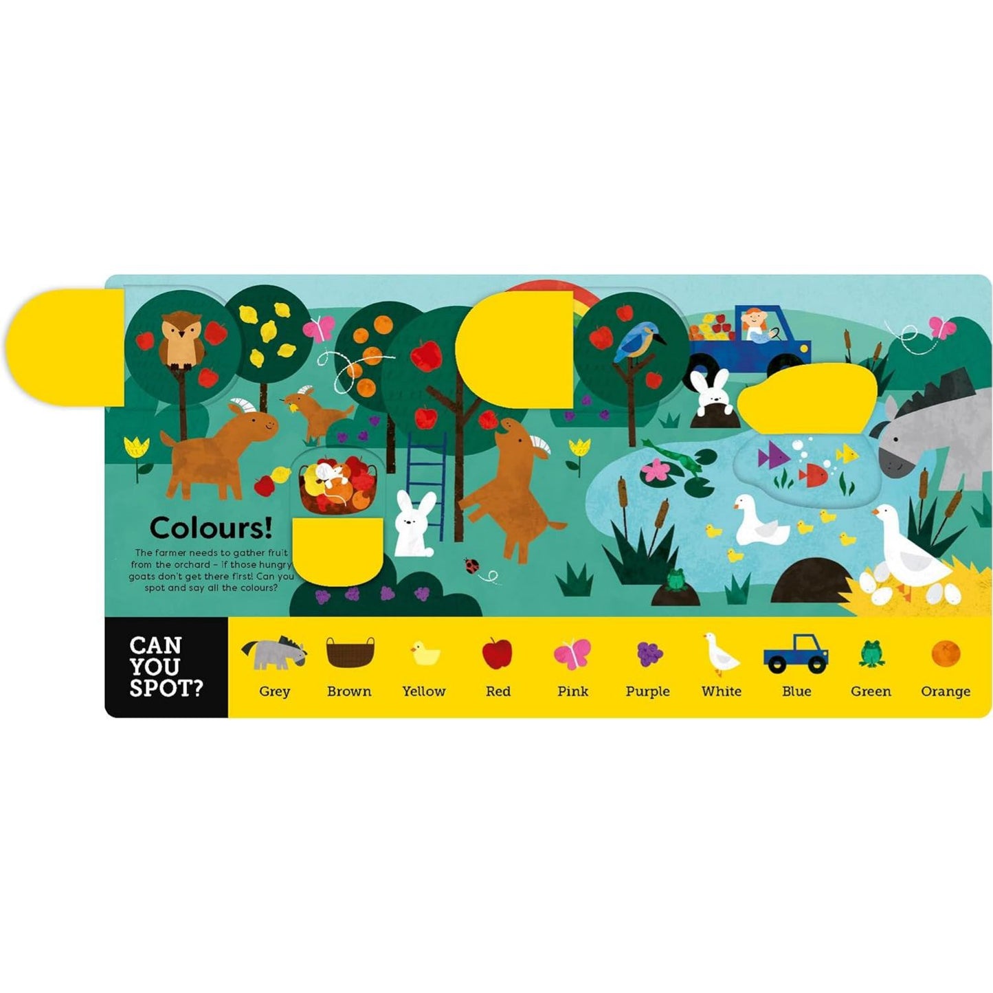 Everything Farm | Board Book | Children's Interactive Book