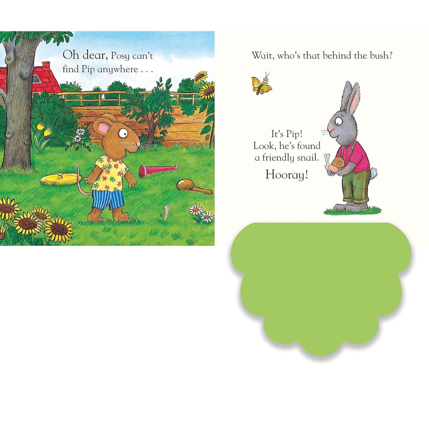 Pip & Posy, Where Are You? In the Garden | Felt Flaps Board Book