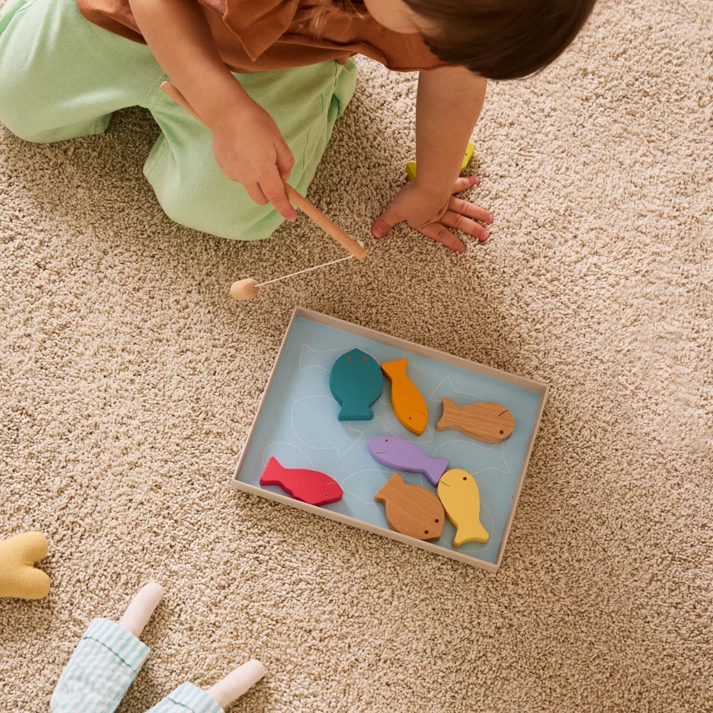 Fishing Game | Wooden Dexterity Game