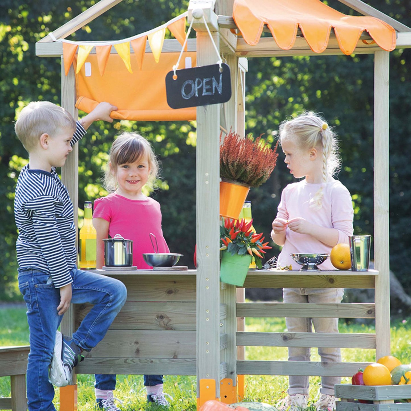 Kiosk 4-In-1 | Outdoor Pretend Play Toy For Kids