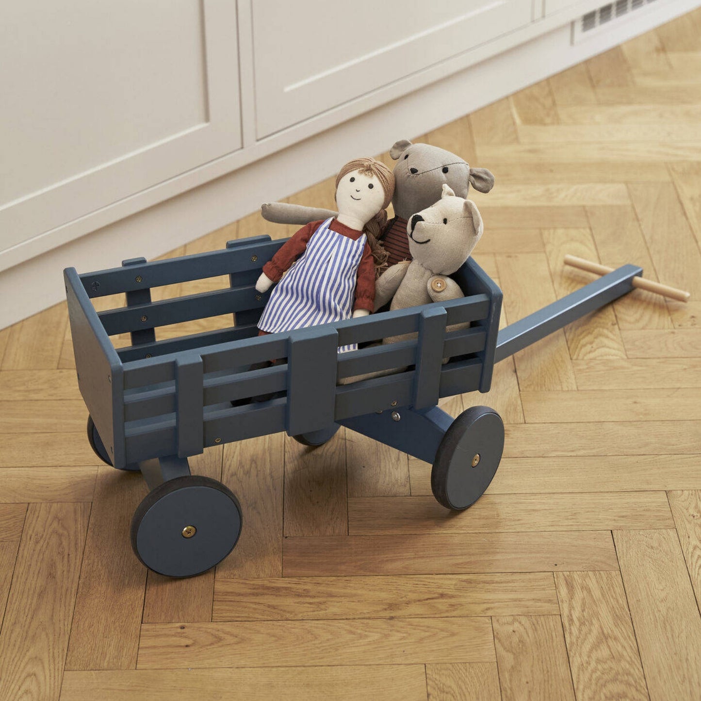 Doll Wagon - Blue | Carl Larsson Collection | Wooden Pretend Play Toy
