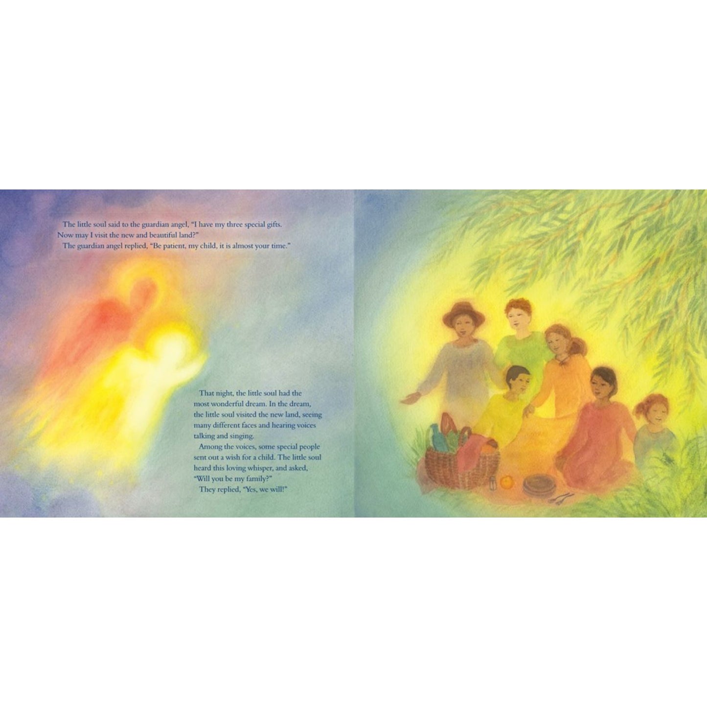 Through the Rainbow: A Waldorf Birthday Story for Children | Hardcover | Children's Book