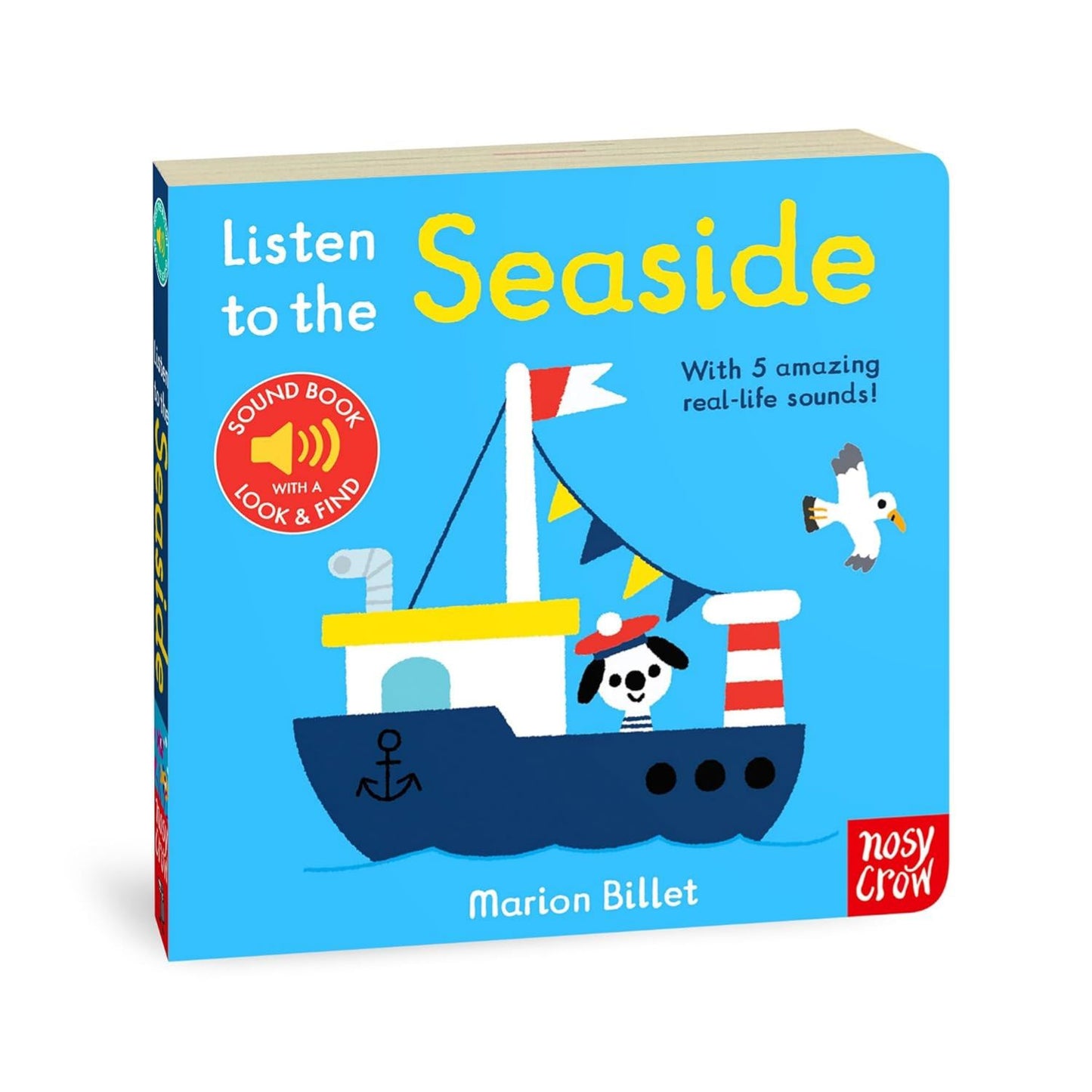 Listen to the Seaside | Interactive Board Book for Children