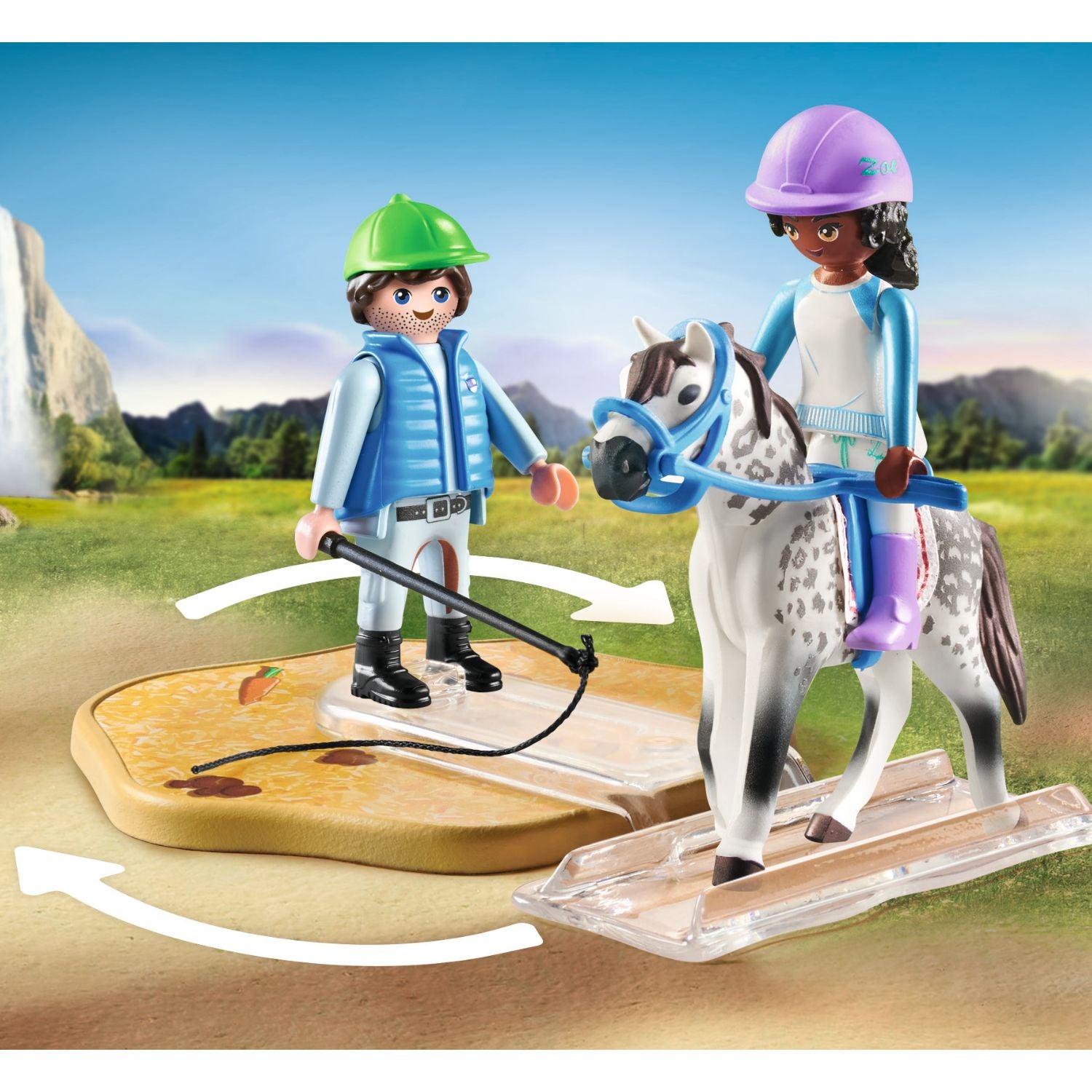 Horseback Riding Playmobil Riding School Playmobil Horses Of