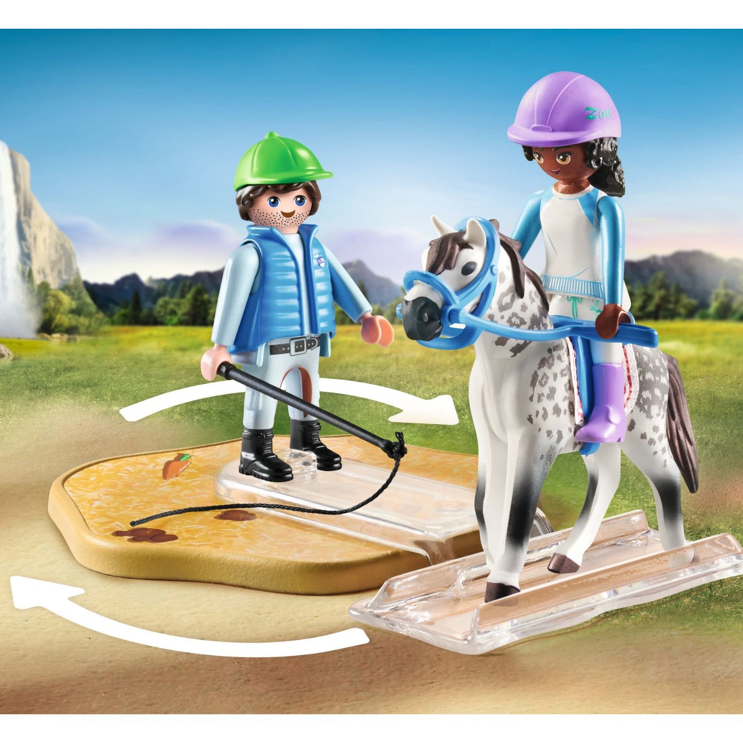 Modern Riding School | Horses of Waterfall | Eco-Plastic | 5 - 12 Years