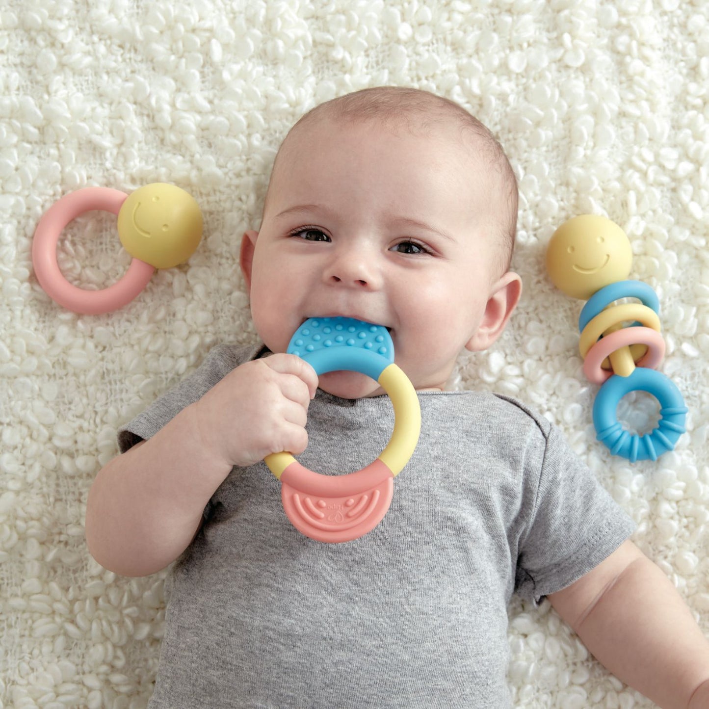 Rattle & Teether Collection | Eco Teething Toy