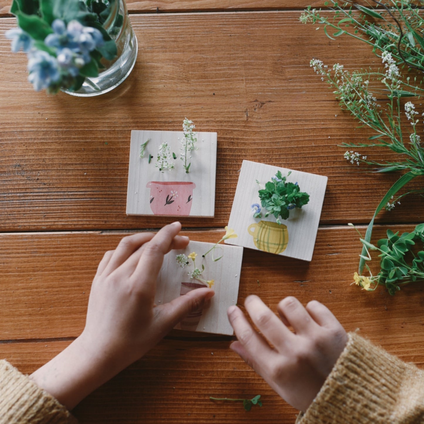 Grapat Advent Calendar 2025 | 24 Wooden Pieces | Natural Wooden Toys for Kids