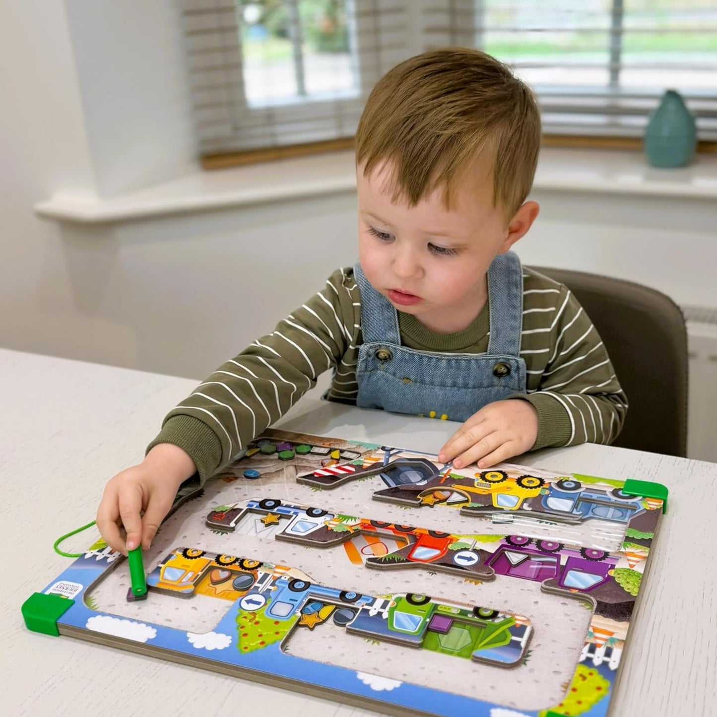 Shapes Diggers - Sort & Learn Magnetic Puzzles | Dexterity Game For Kids