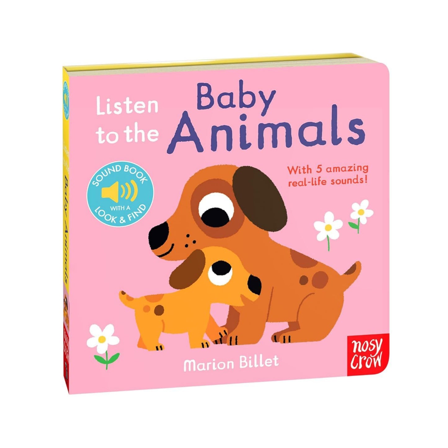 Listen to the Baby Animals | Interactive Board Book for Children