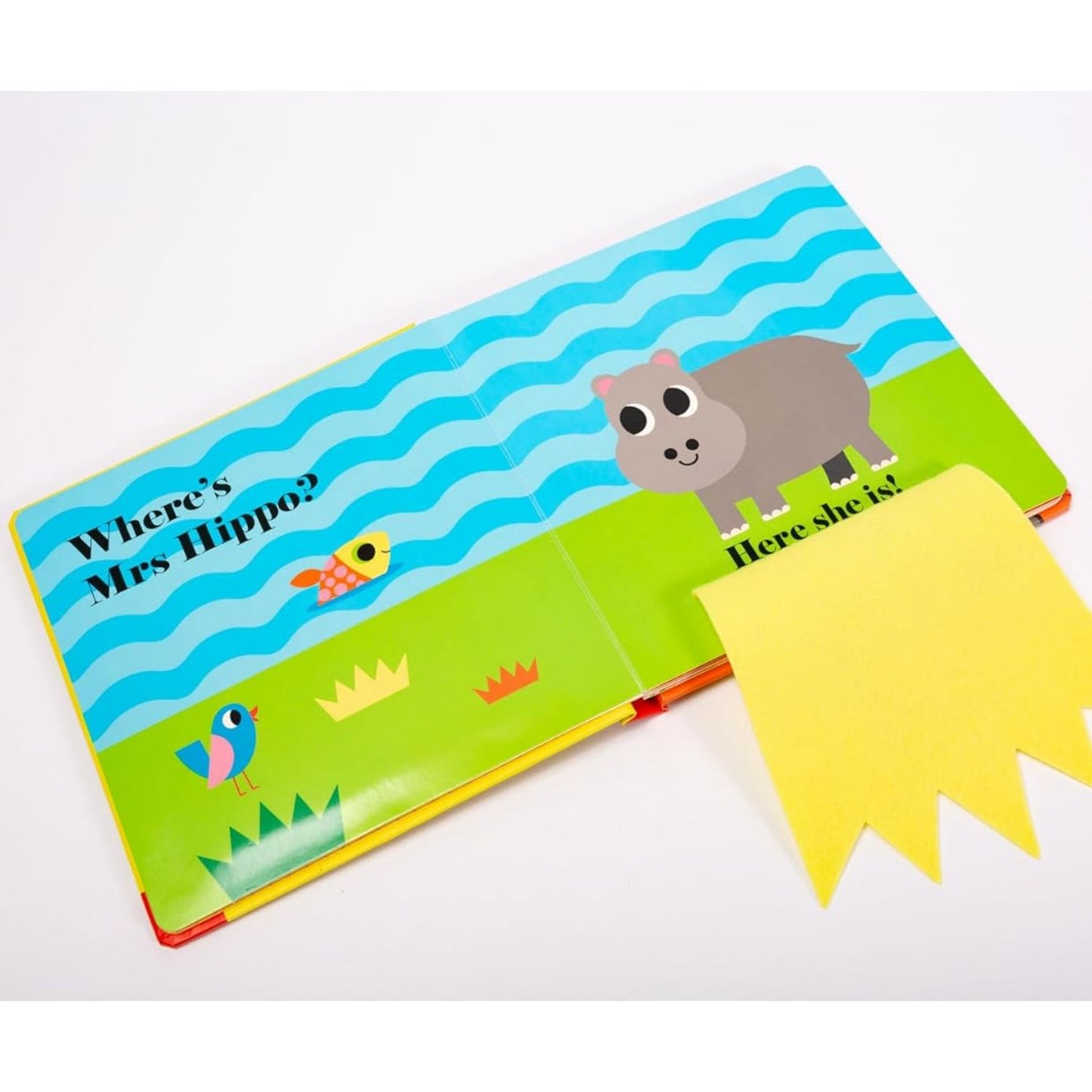 Where's Mrs Elephant? | Felt Flaps Board Book for Babies & Toddlers