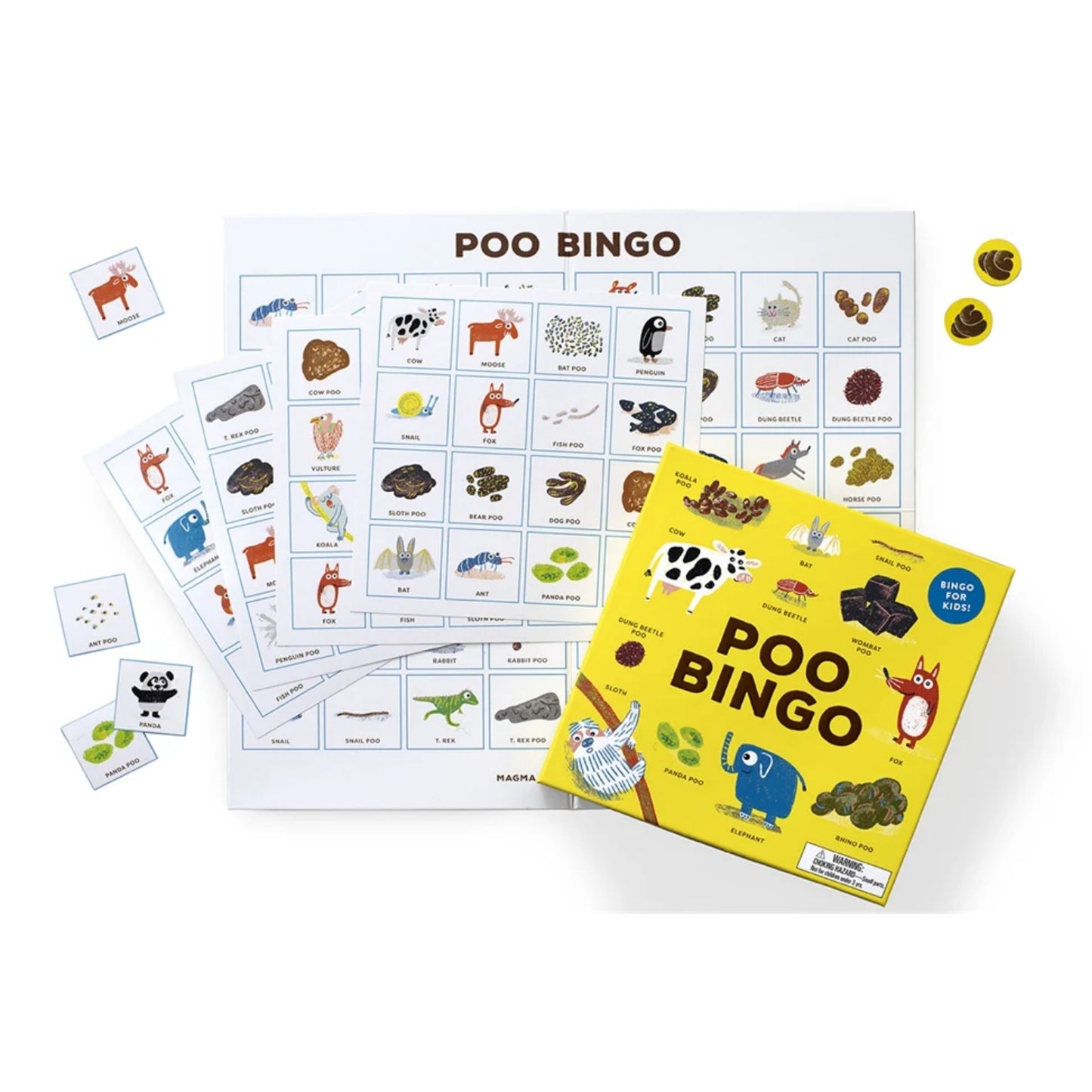 Poo Bingo | Children's Bingo Sets