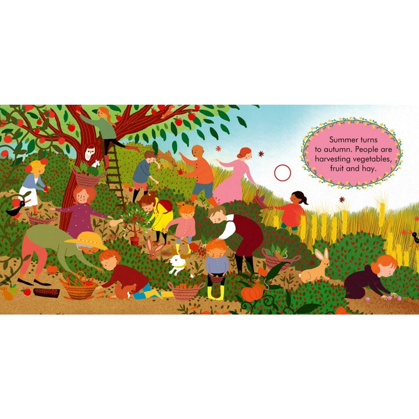 My First Story Orchestra: The Four Seasons in One Day | Press the buttons to hear Vivaldi's music | Children's Book on Music