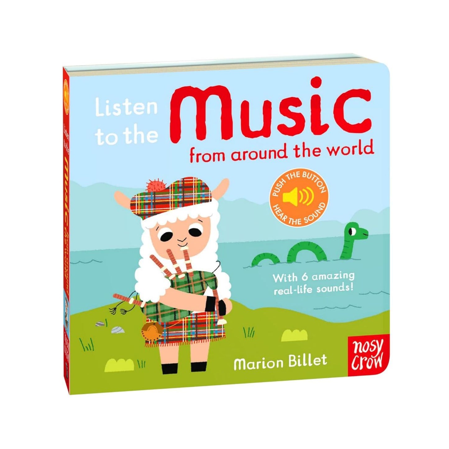 Listen to the Music from Around the World | Interactive Board Book for Children