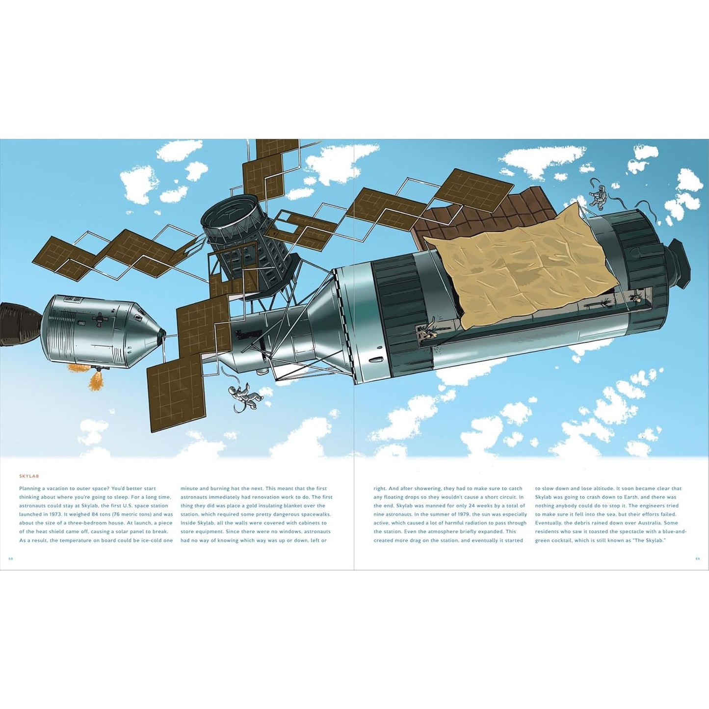 Space: From Sputnik to the International Space Station | Hardcover | Children’s Book on Aeronautics & Space