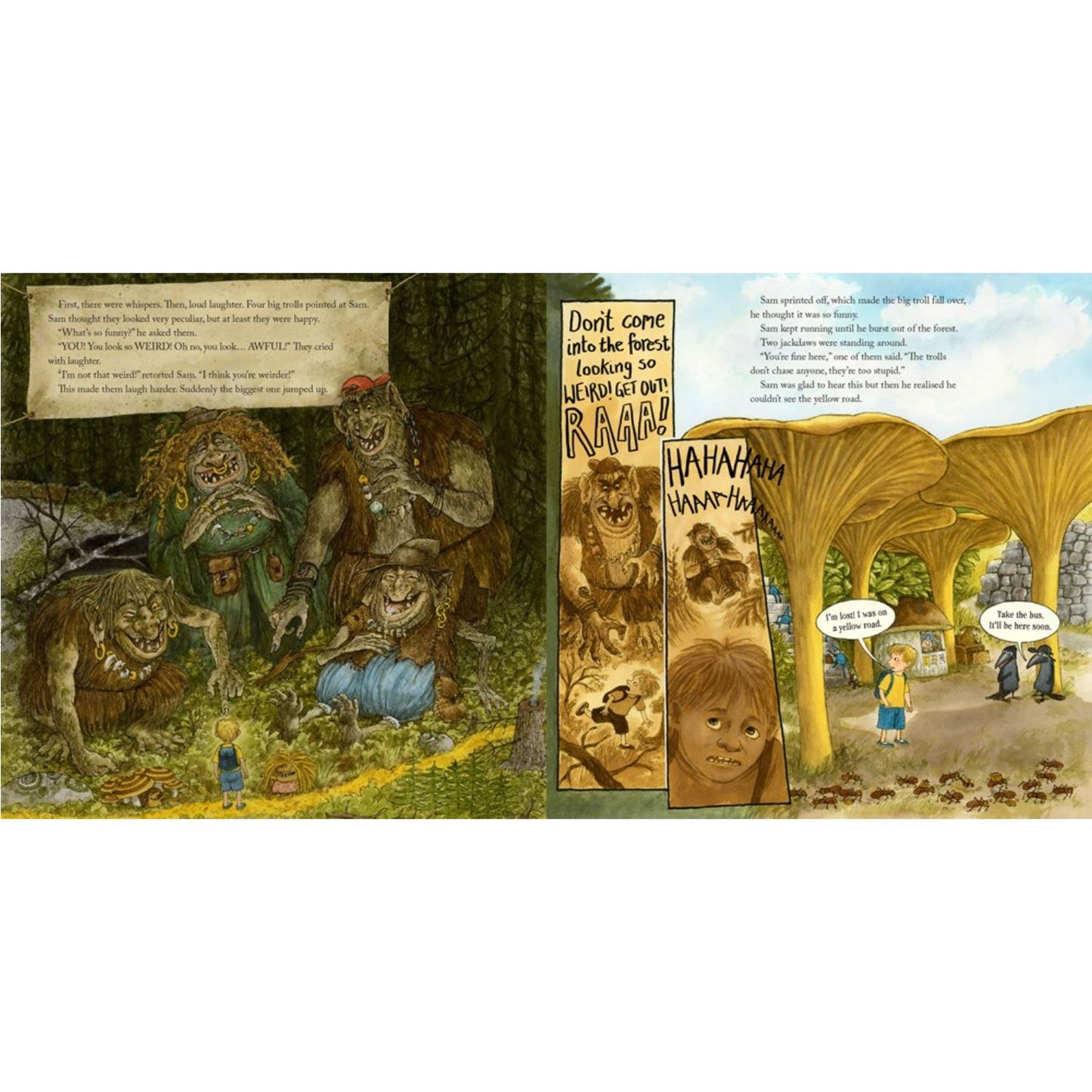 The Yellow Road | Sven Nordqvist | Hardcover | Children's Story Book