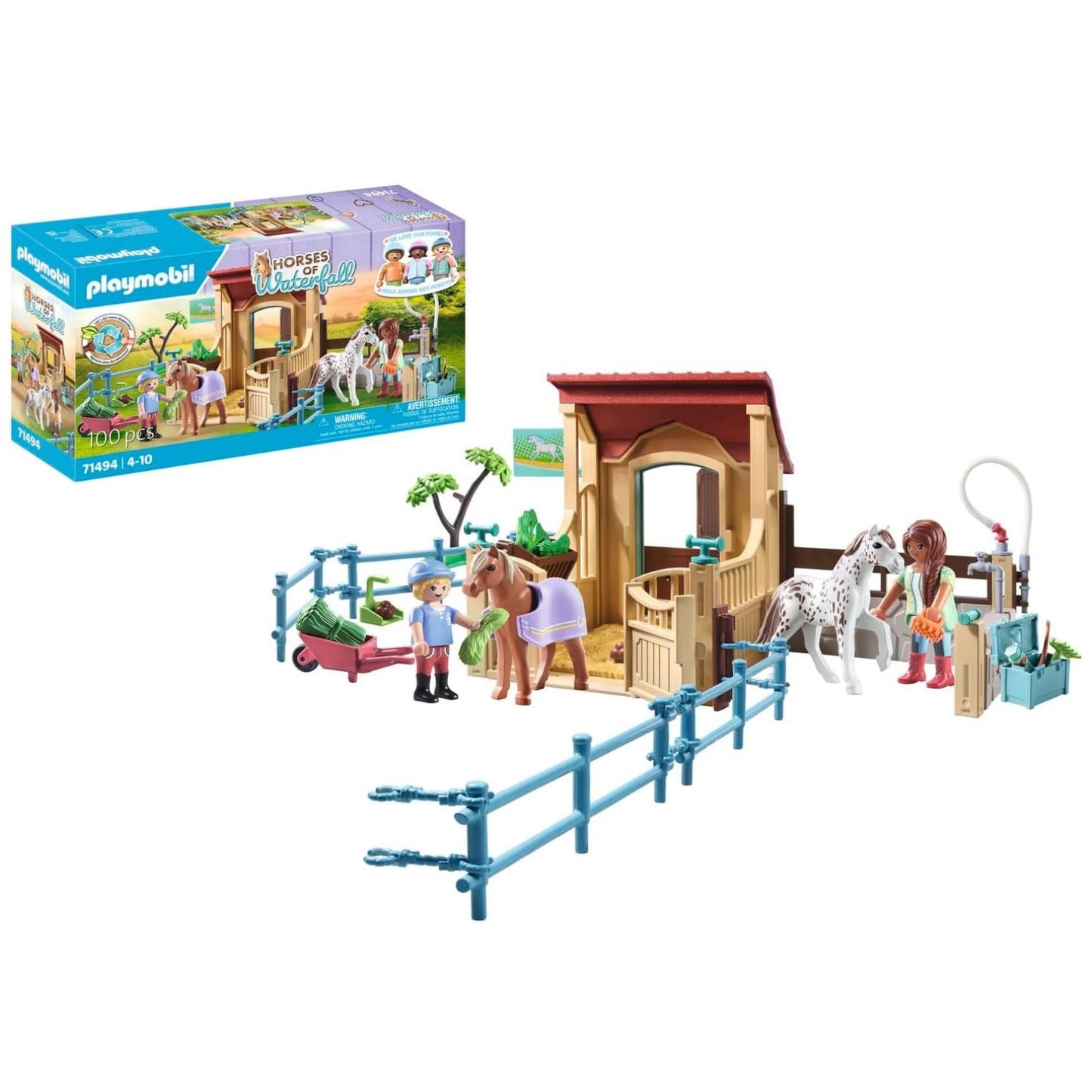 Riding Stable | Horses of Waterfall | Eco-Plastic | 4 - 11 Years