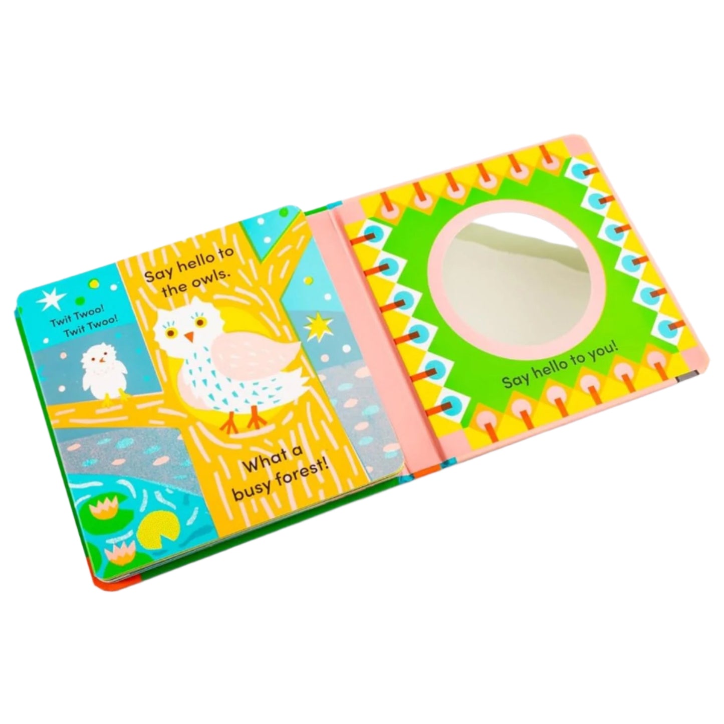 Tummy Time: Forest | Interactive Board Book for Babies & Toddlers