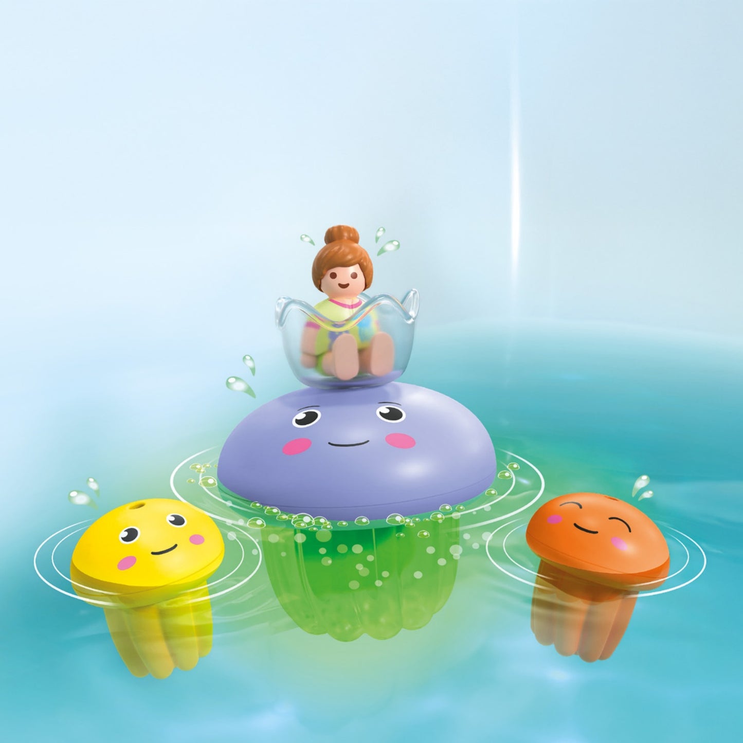 Colourful Jellyfish Family | Junior Aqua & Tinti | Bath Toys | 1 - 4 Years