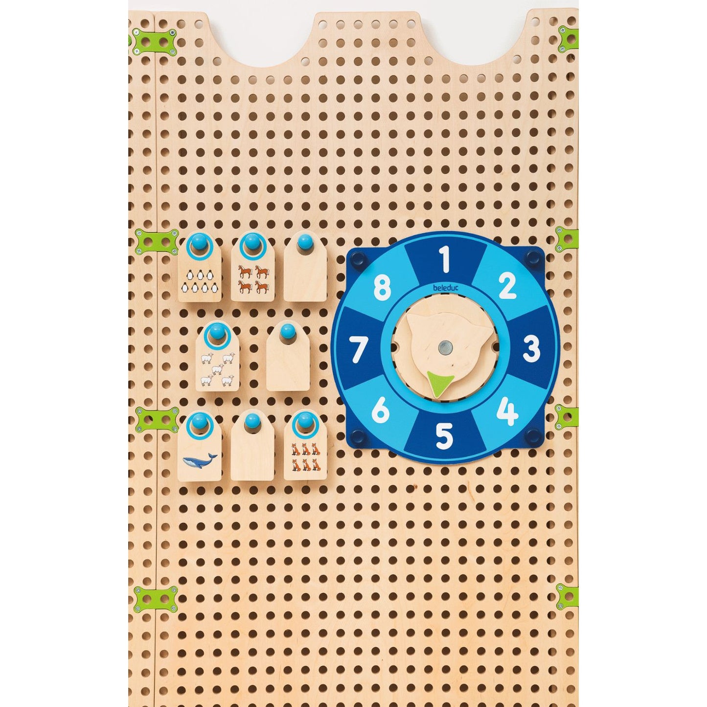 Clock & Action Foil | PLUG-it - Educational Play System For Kids