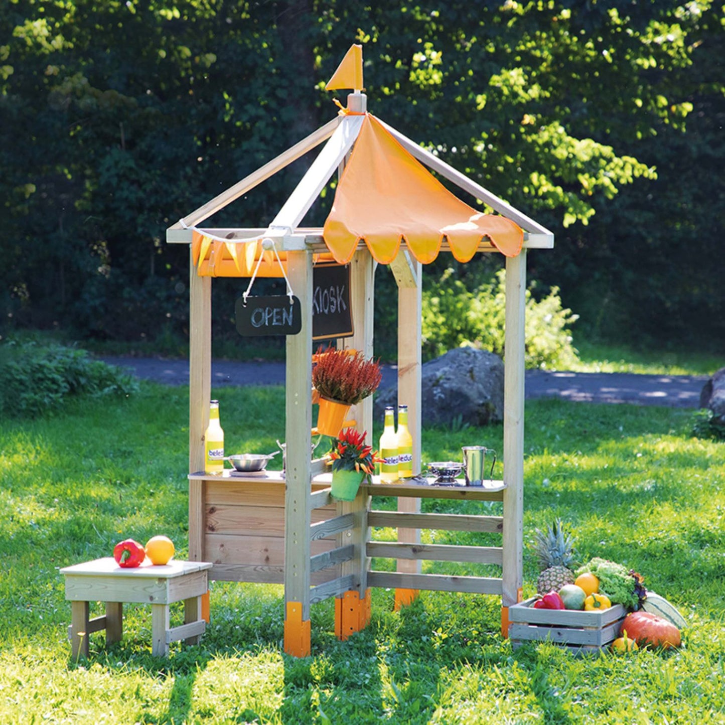 Kiosk 4-In-1 | Outdoor Pretend Play Toy For Kids