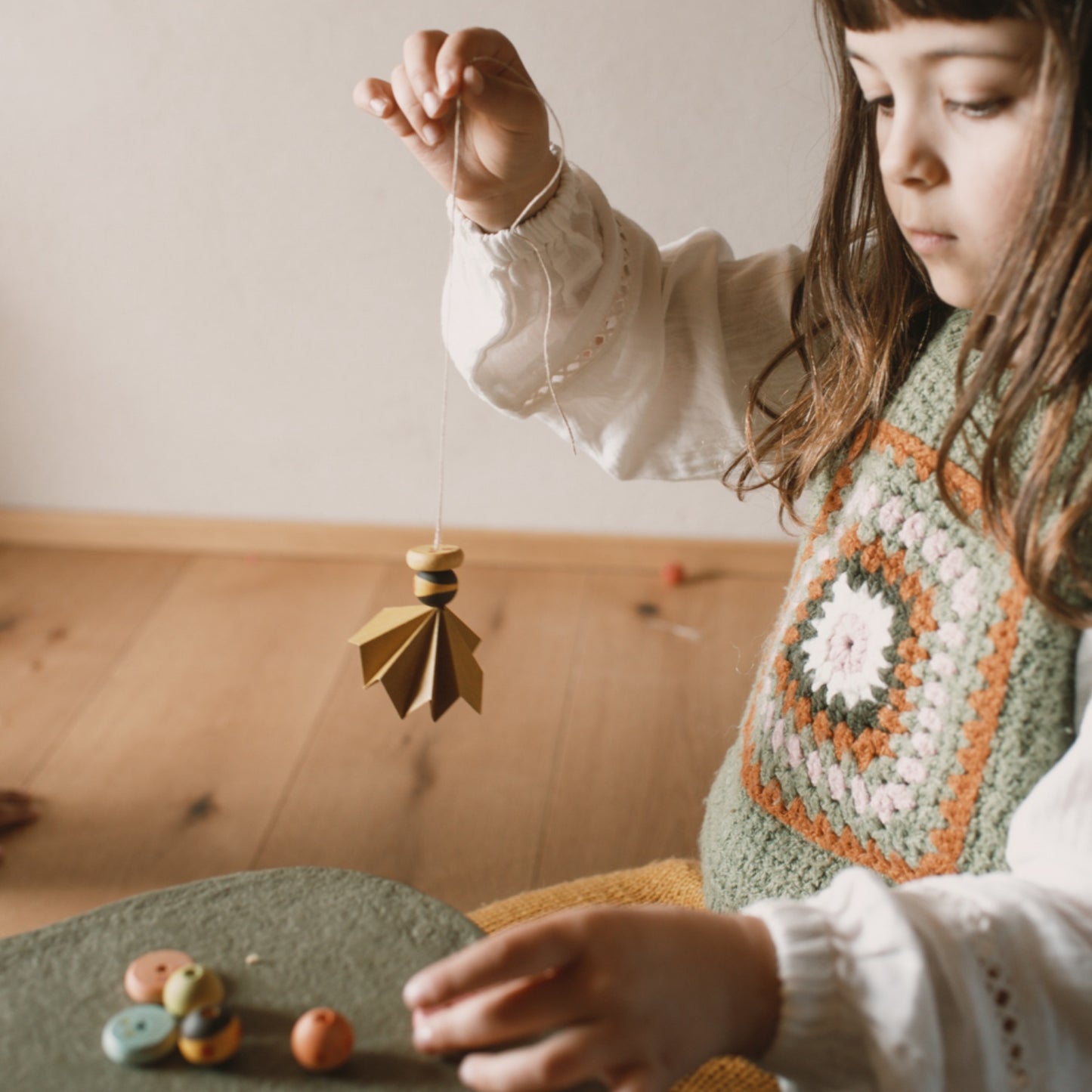 Grapat Advent Calendar 2025 | 24 Wooden Pieces | Natural Wooden Toys for Kids